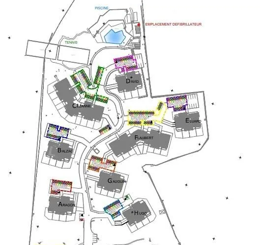 公寓 Domaine D'arca - Eluard 10 - 3 Pers *